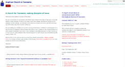 Desktop Screenshot of anglicantas.org.au